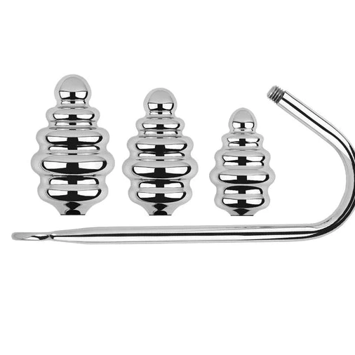 Anal GreatBenefit Set Screw-in Hook 8826 Ribbed 0814